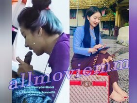 မော်ဒယ်ဖြစ်ချင်လို့ လီးစုပ်ပြီးဖင်ကုန်းလိုက်ရတဲ့